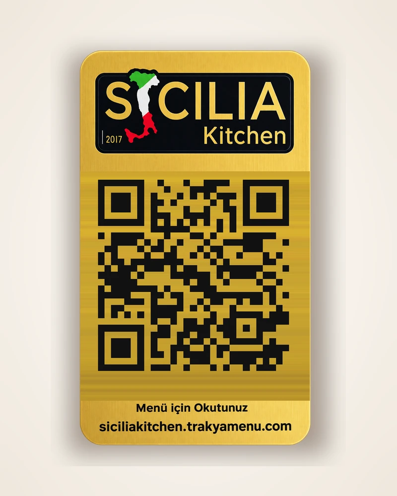 Metal masa QR