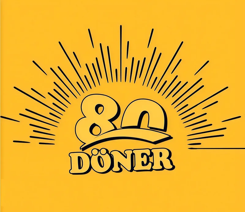 80 Döner logo